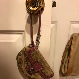 Coach wristlet